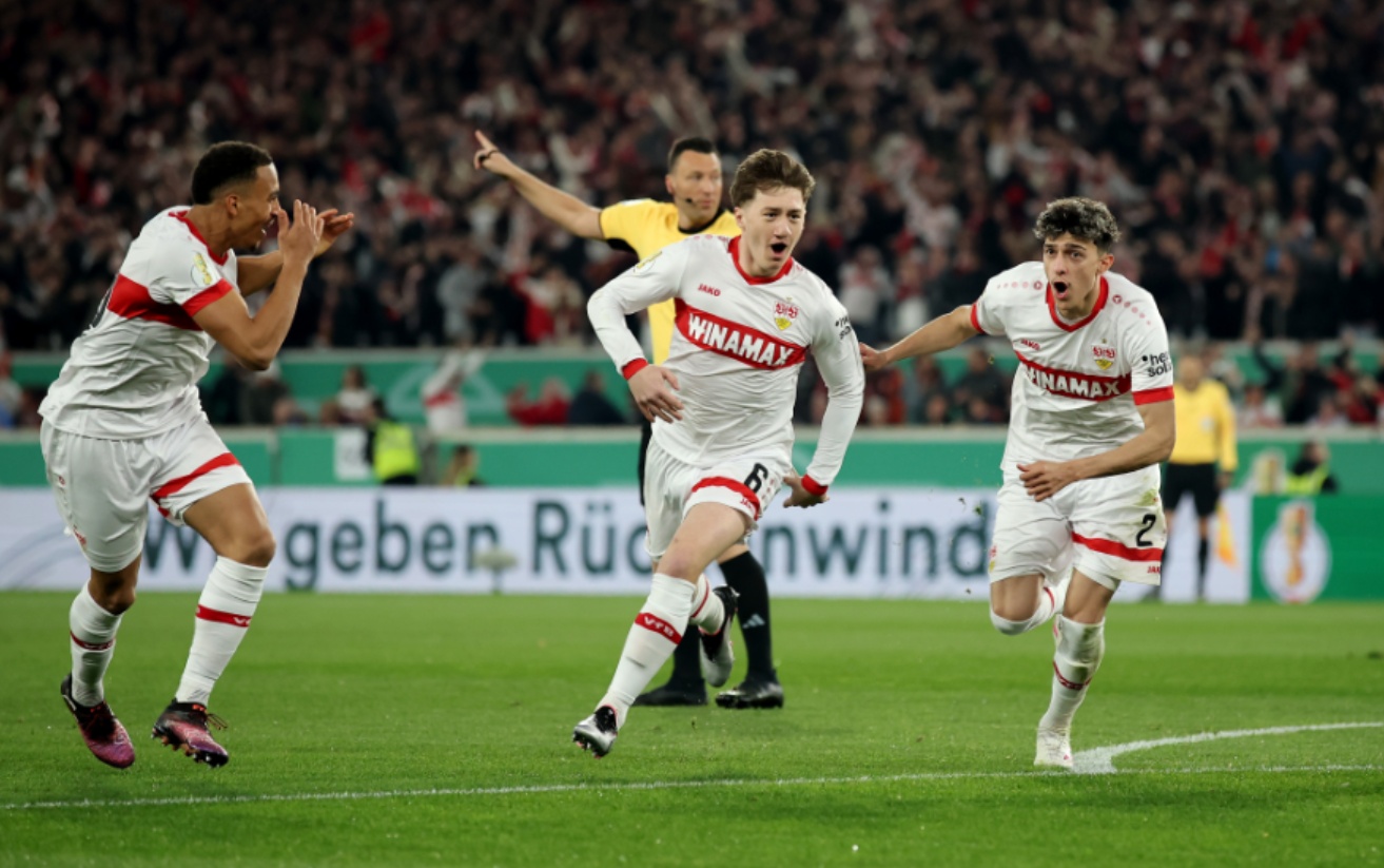 Angelo Stiller scored a show-stopping goal in Stuttgart's 3-1 win over RB Leipzig