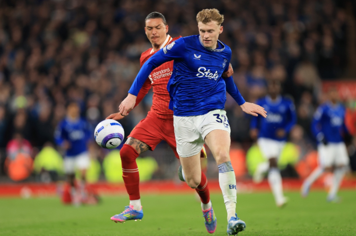 Liverpool are reportedly interested in Jarrad Branthwaite, but a transfer to Anfield seems unlikely