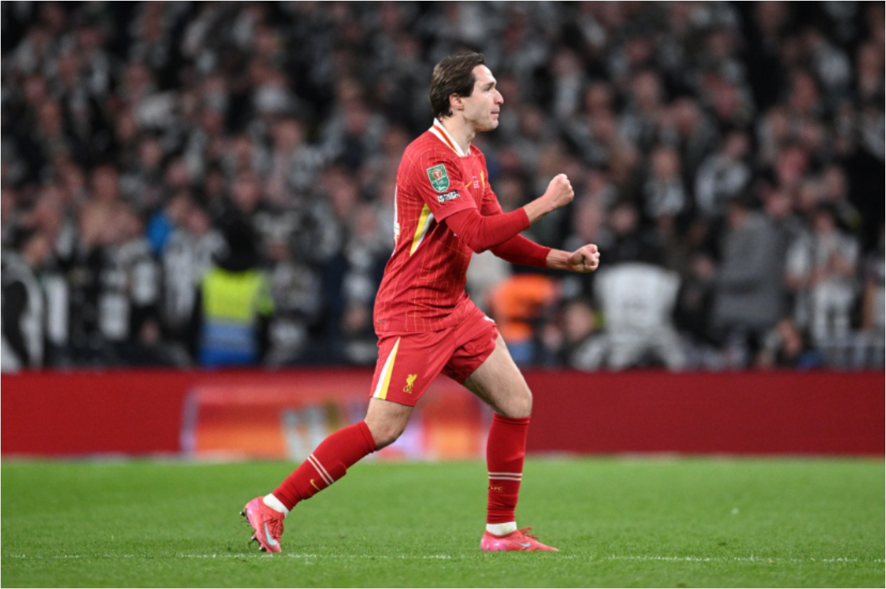 Federico Chiesa was seen raging at refereeing decisions from the subs' bench in Liverpool's win over West Ham