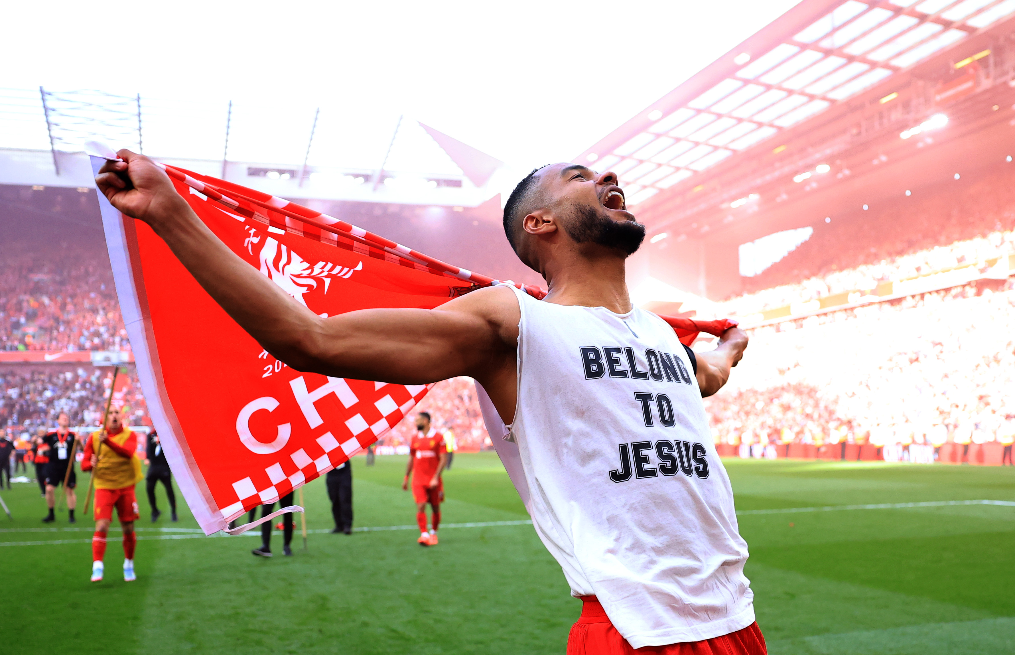 Cody Gakpo will avoid a band over his 'I Belong to Jesus' message during Liverpool's win over Spurs