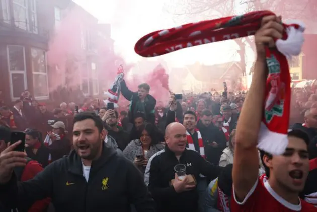 Liverpool fans could soon be celebrating another league title