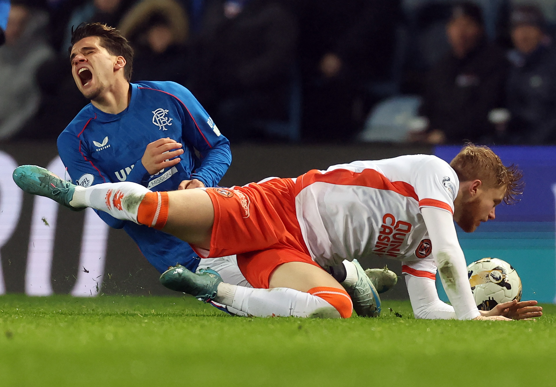 Luca Stephenson has played with a double hernia for the past four months