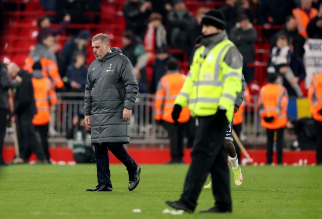 Ange Postecoglou has claimed that there's a 'national campaign' from pundits whenever controversial decisions go against Liverpool