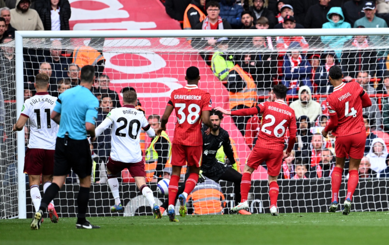 Liverpool struggled to get over the line in their victory against West Ham on Sunday