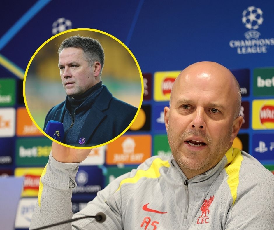 Arne Slot hit out at Michael Owen over his interview with Virgil van Dijk