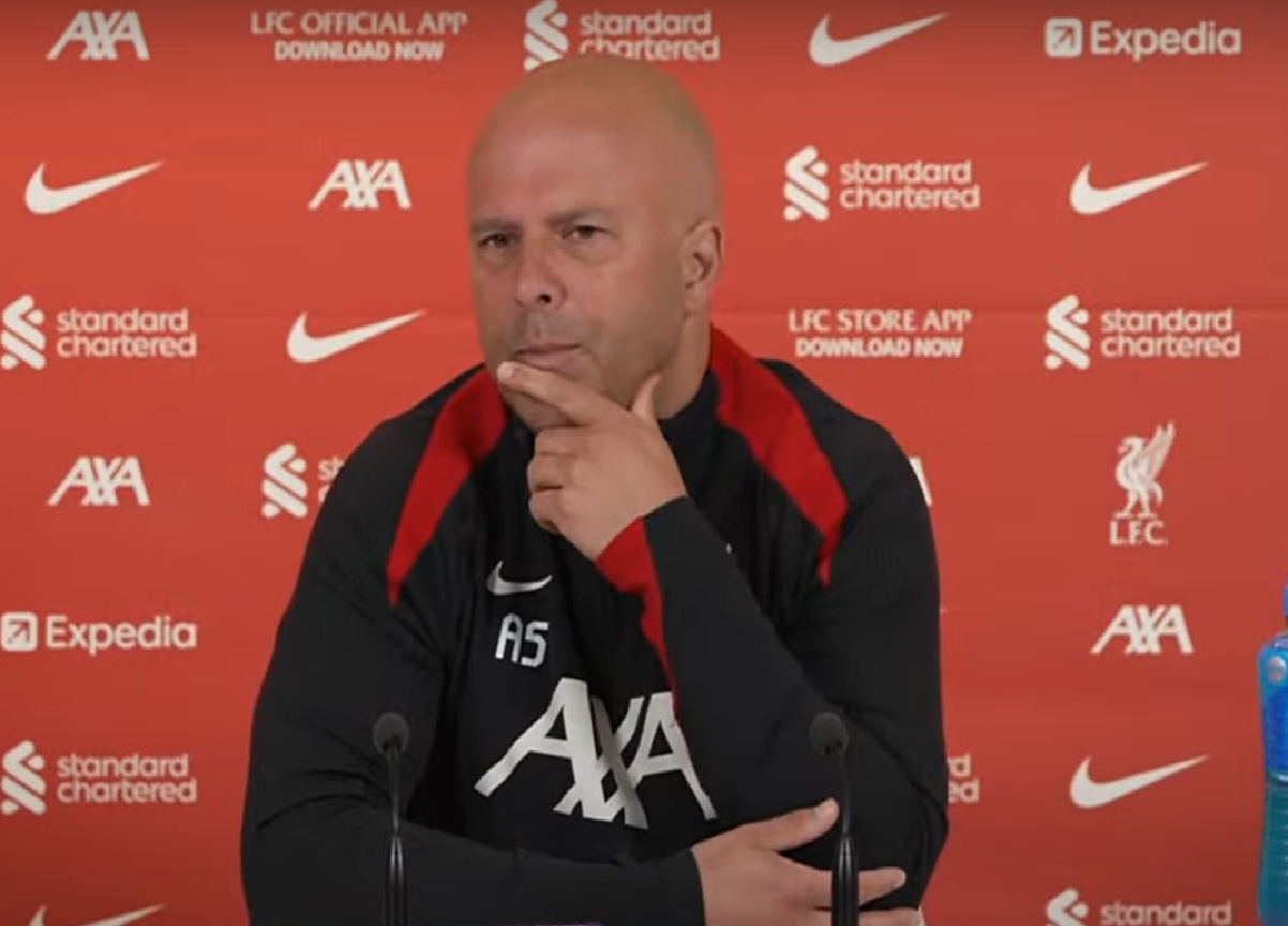 Arne Slot isn't ruling out a return for Conor Bradley against Everton