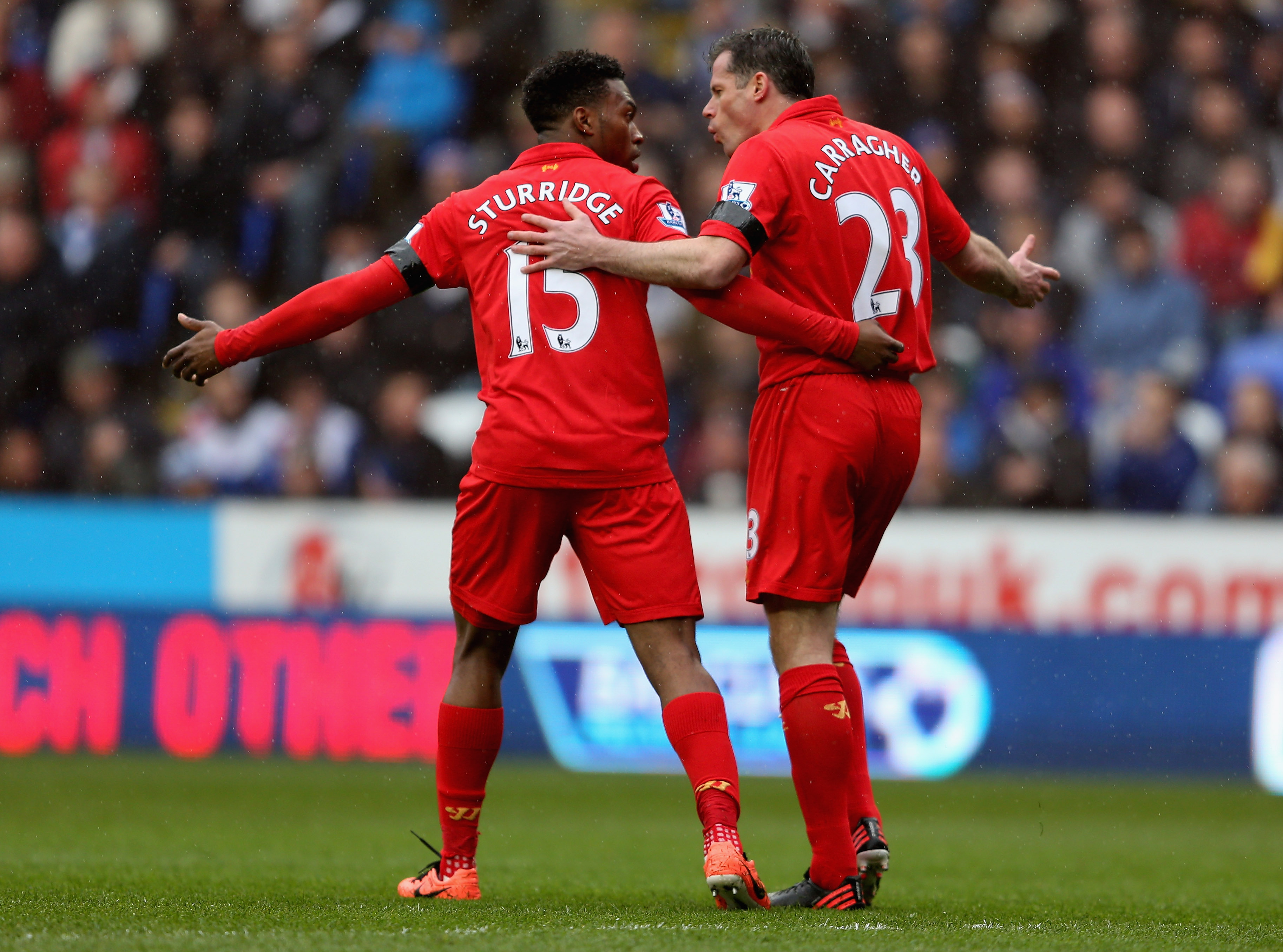 Daniel Sturridge once confronted Jamie Carragher over comments made by his ex-Liverpool teammate