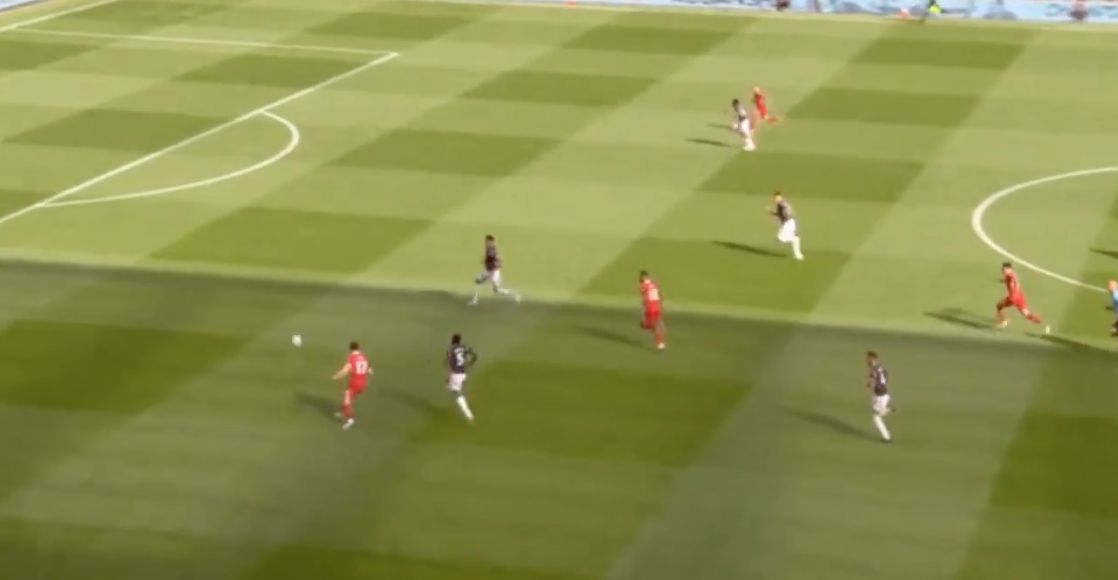 Curtis Jones played an insane pass against Arsenal