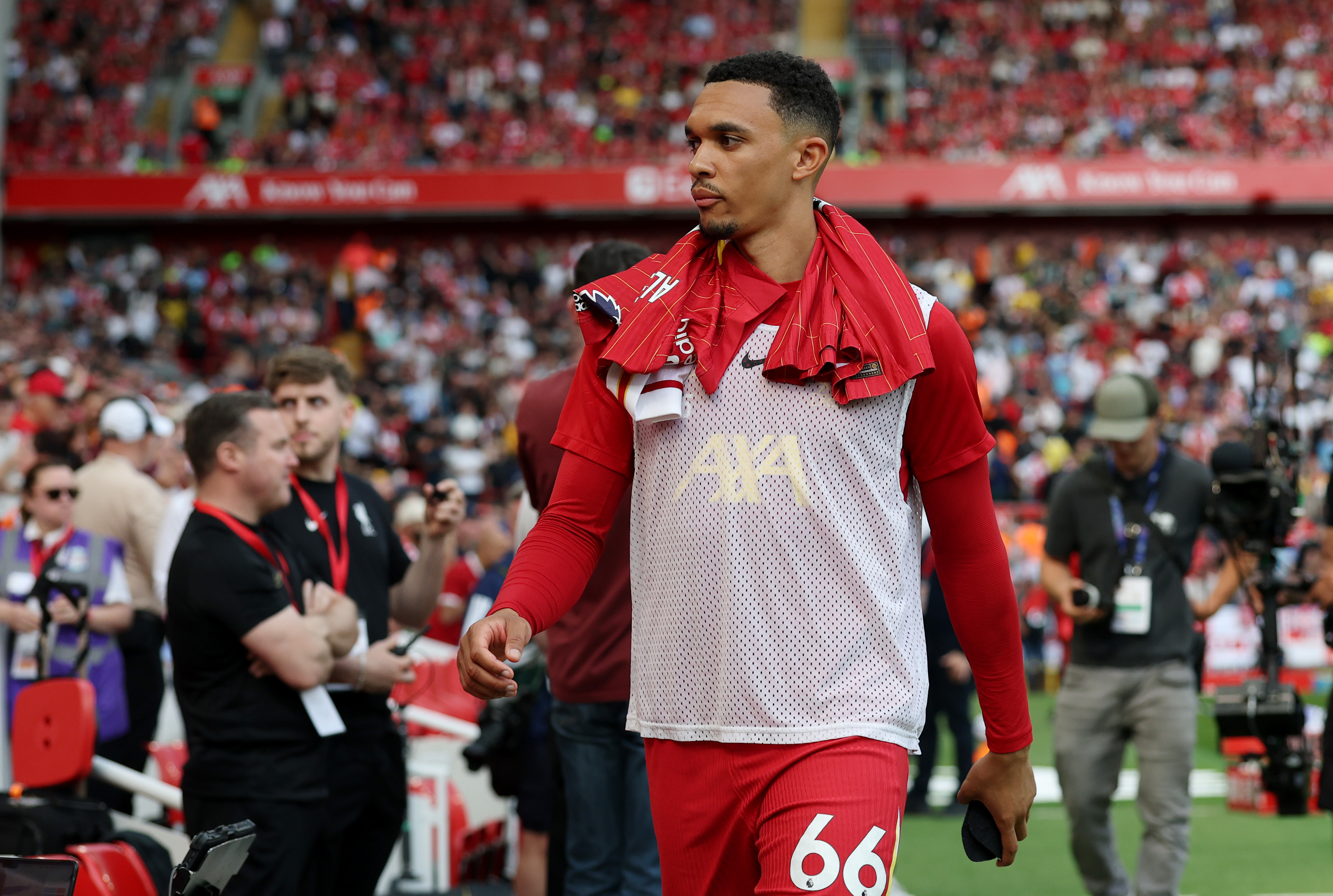 Danny Murphy has lamented the 'sad' manner of Trent Alexander-Arnold's exit from Liverpool