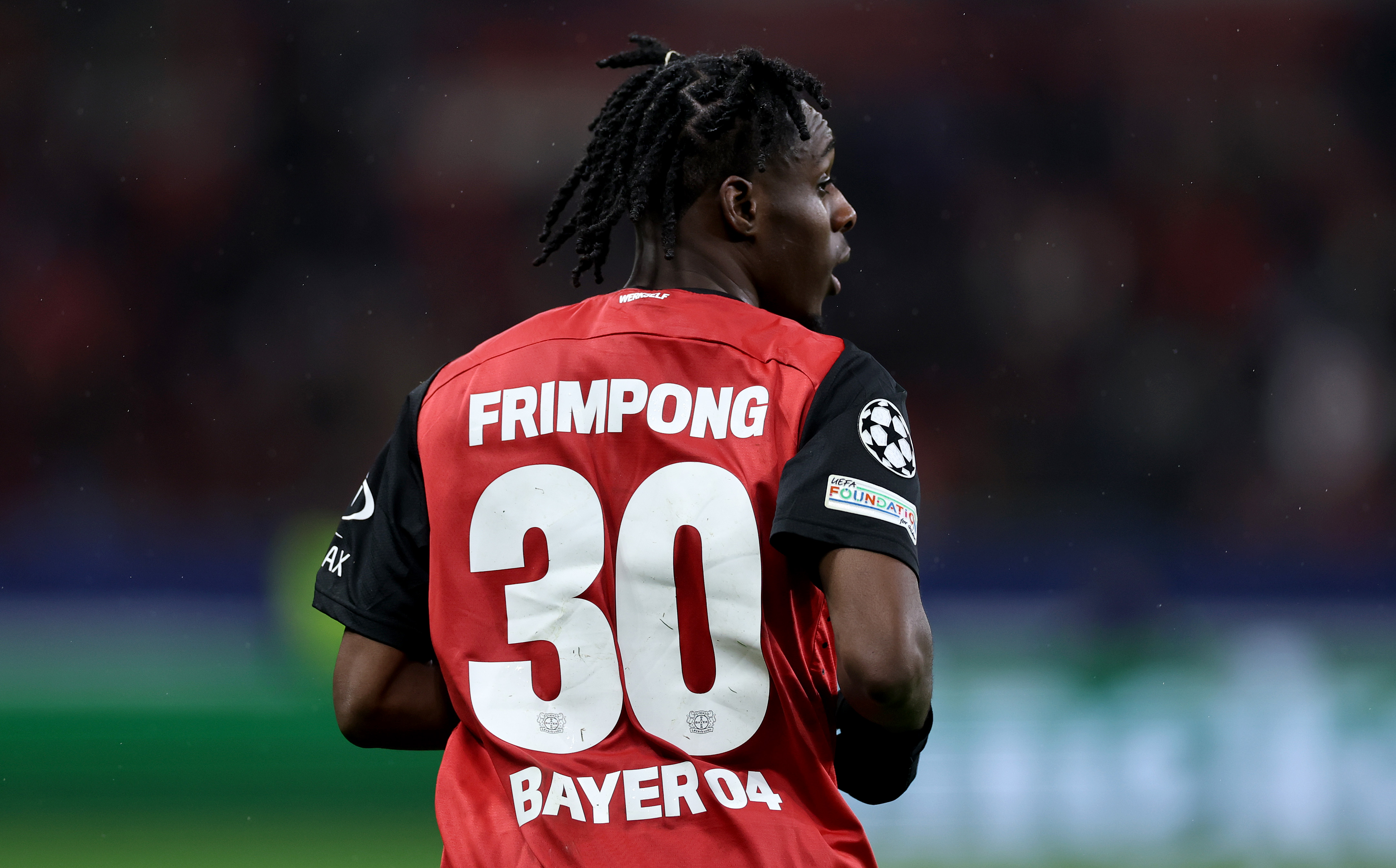Jeremie Frimpong could continue to wear number 30 at Liverpool