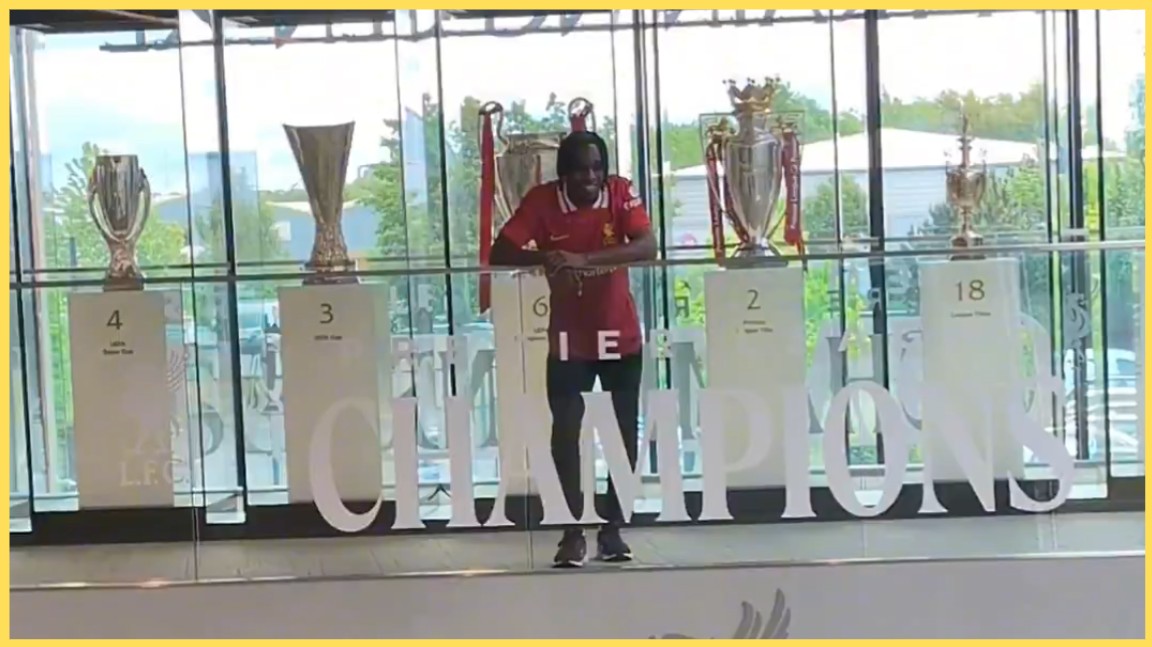 Jeremie Frimpong has spoken of his determination to win trophies at Liverpool