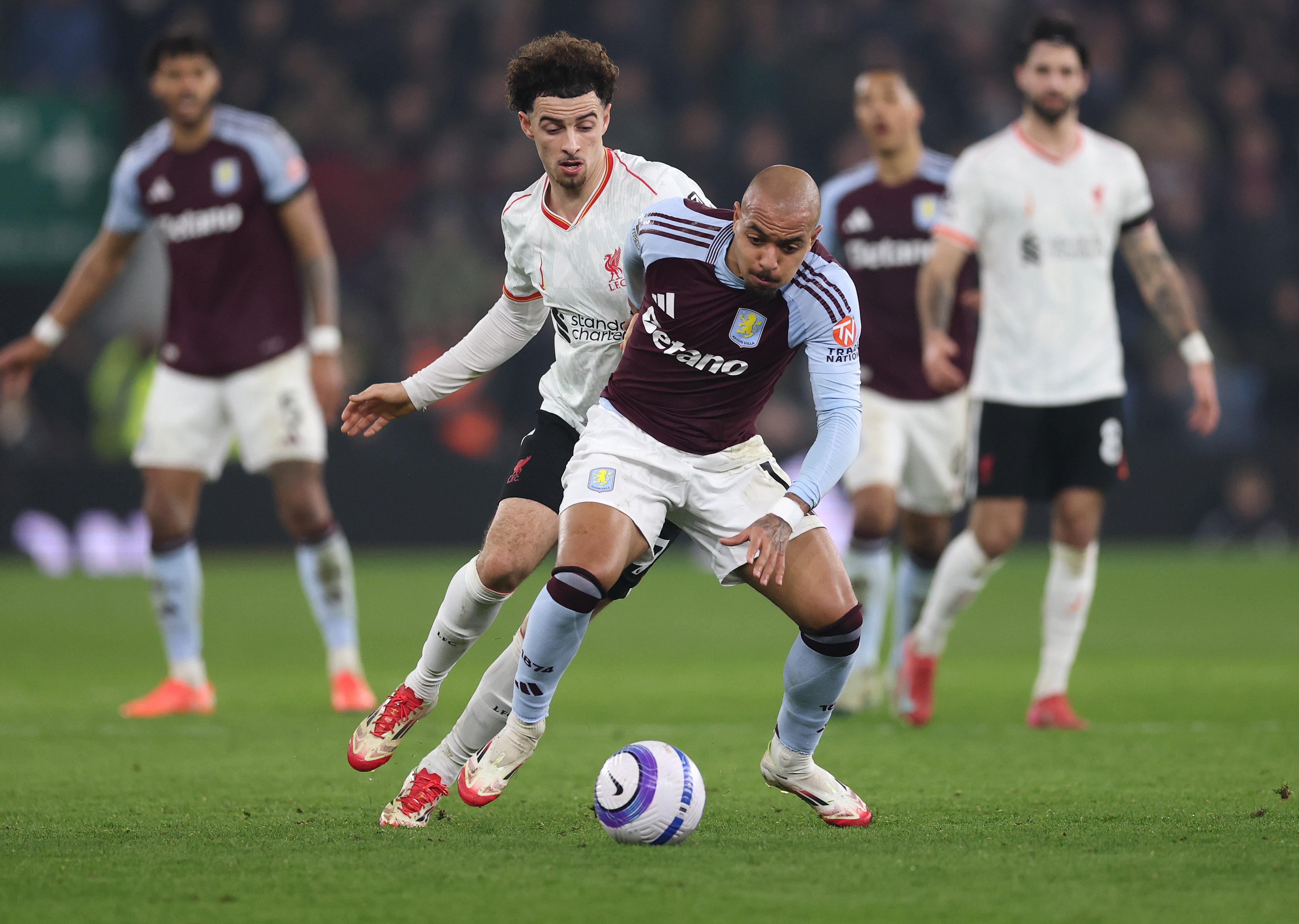 Liverpool's match away to Aston Villa was moved from a Saturday 12:30 to Wednesday 7:30 kick-off