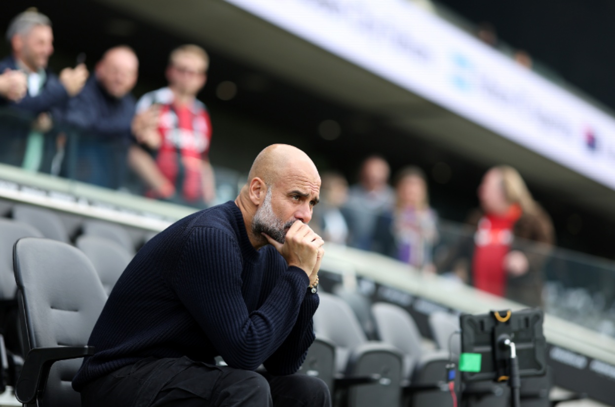Pep Guardiola has admitted that Man City have been 'miles away' from Liverpool this season