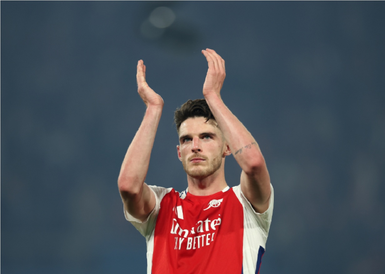 Declan Rice has praised Liverpool as worthy Premier League champions