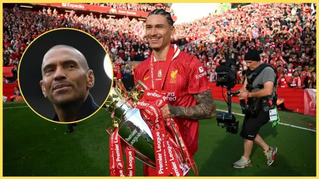Stan Collymore is hopeful that Darwin Nunez will stay at Liverpool for one more season