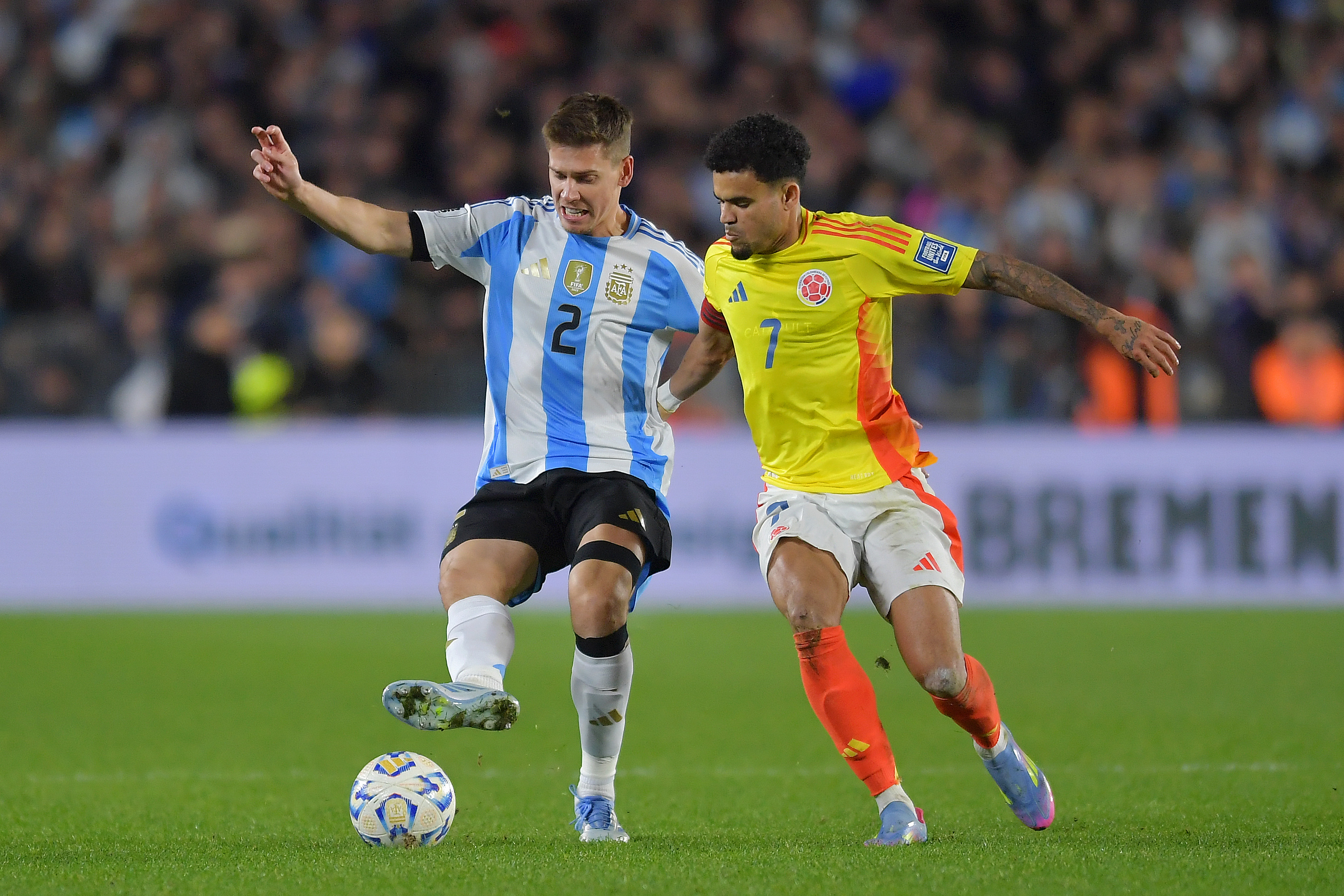 Luis Diaz was lauded by Colombian media for his performance against Argentina