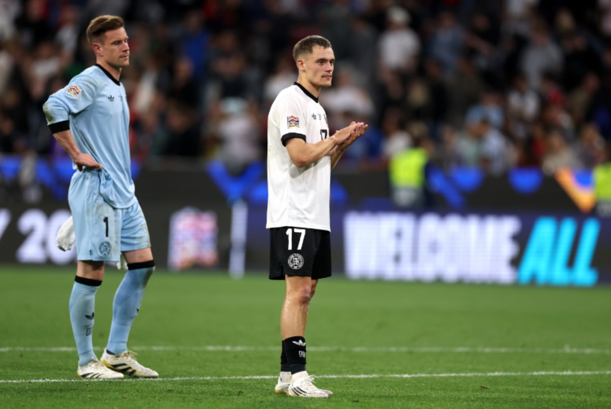 Florian Wirtz dropped a strong clue over a move to Liverpool in responding to a journalist's question after Germany's defeat to Portugal