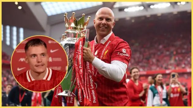 Arne Slot has already given Florian Wirtz a 'clear plan' of how he'll fit into the Liverpool team