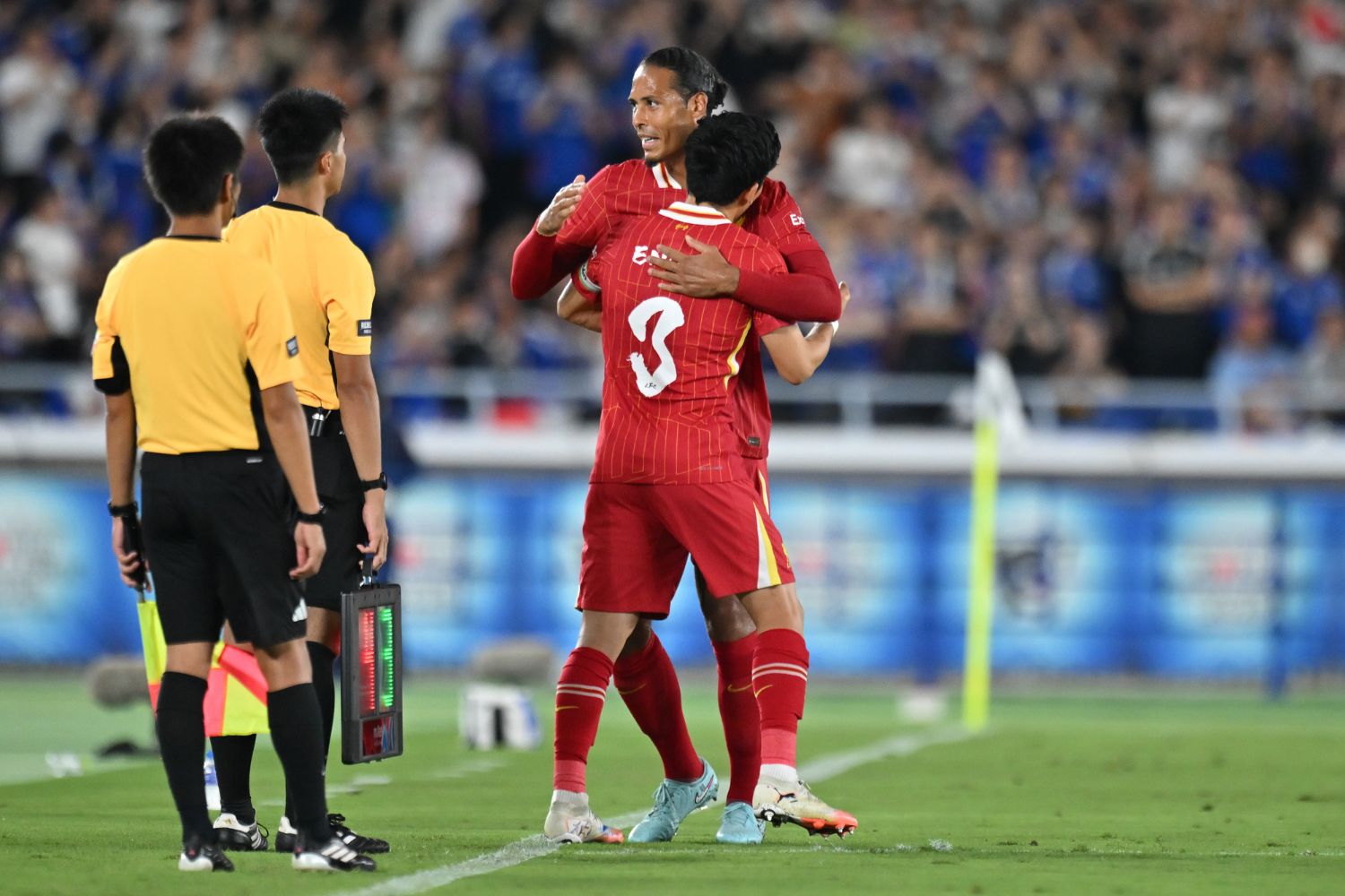 Wataru Endo captains Liverpool in Japan