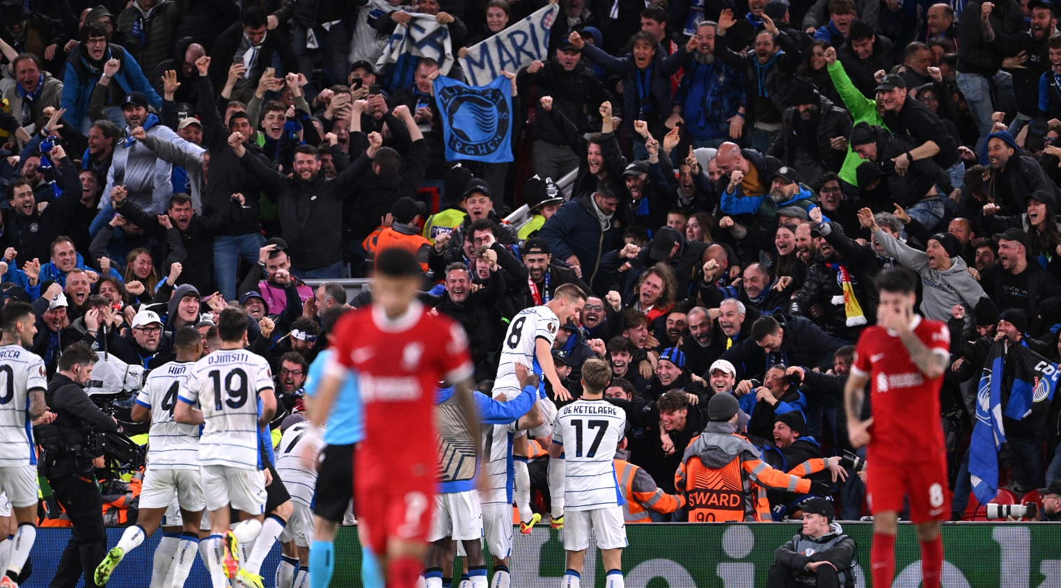 Atalanta have beaten Liverpool twice at Anfield in the past five years