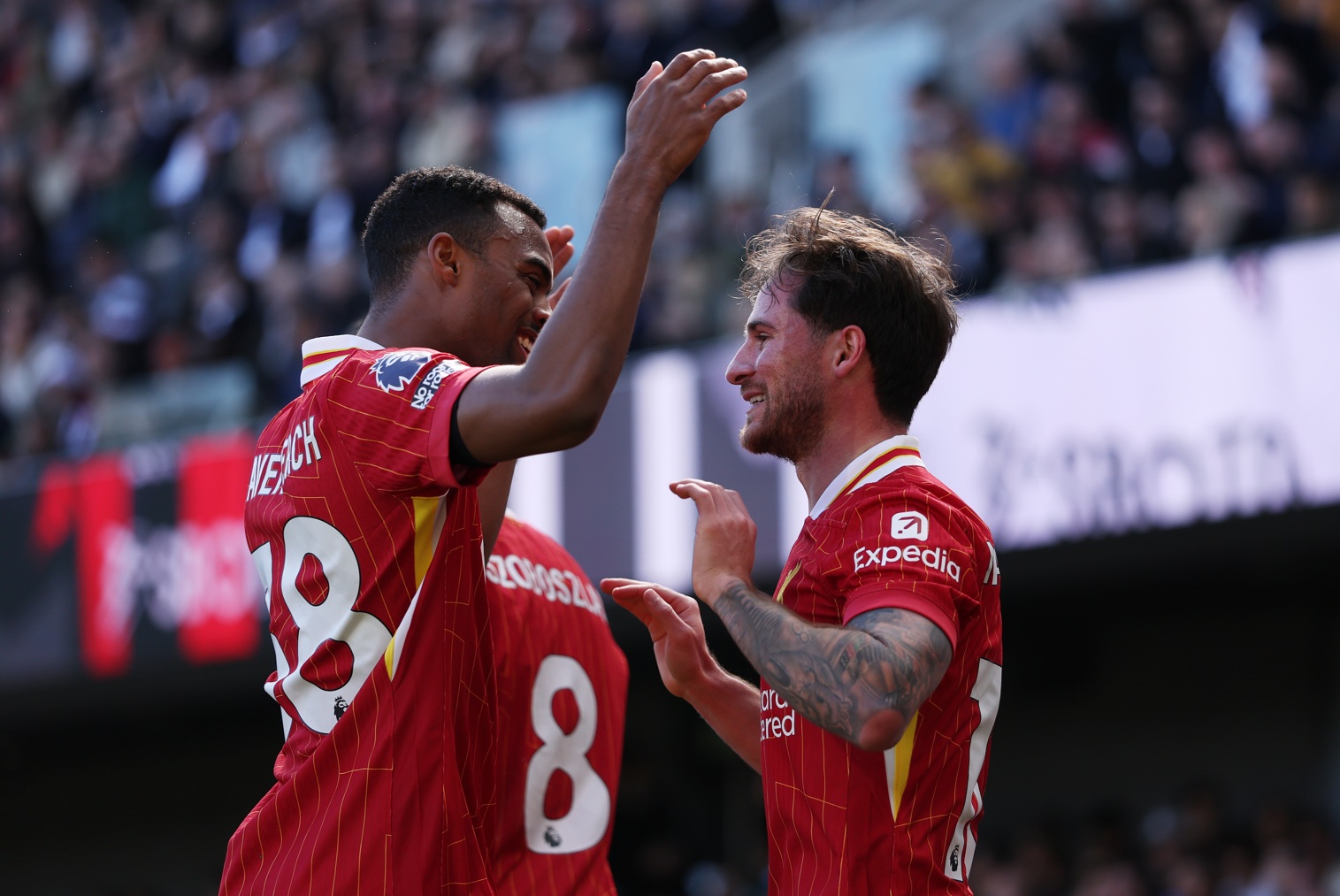 Alexis Mac Allister returns to the Liverpool starting XI against Arsenal alongside Ryan Gravenberch