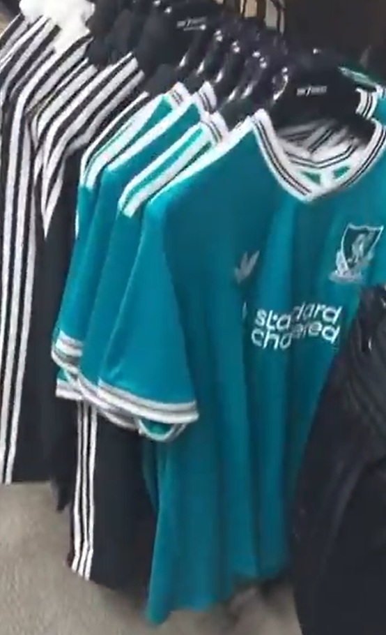 Liverpool's new third kit is reportedly on sale on Italy despite not yet being officially confirmed