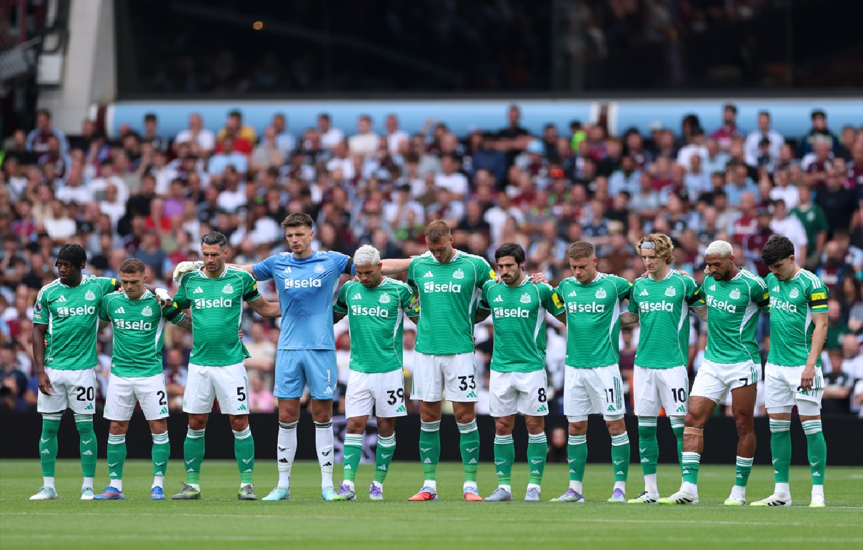Alexander Isak played no part in Newcastle's 0-0 draw against Aston Villa