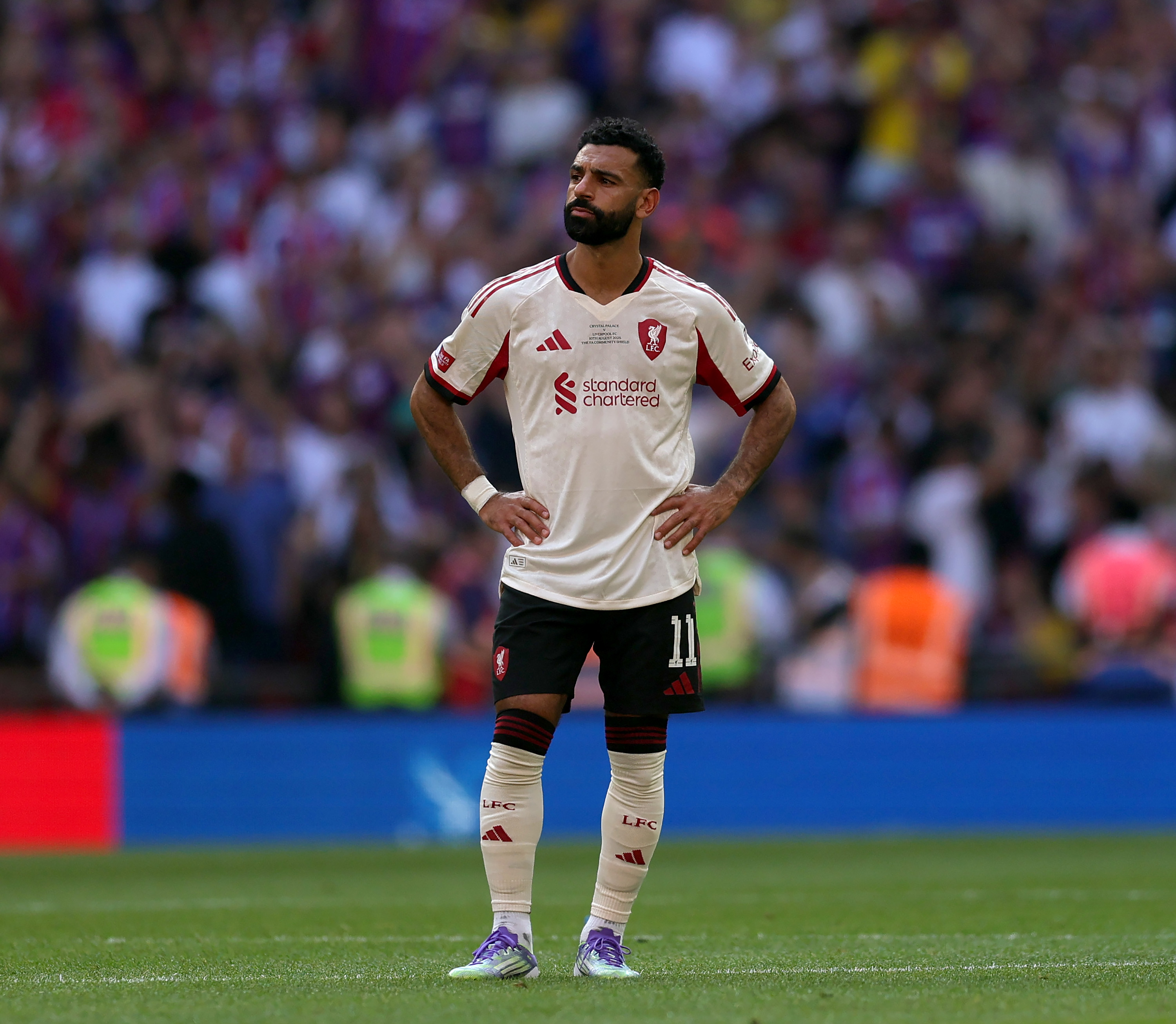 Mo Salah was criticised for his 'anonymous' performance in the Community Shield