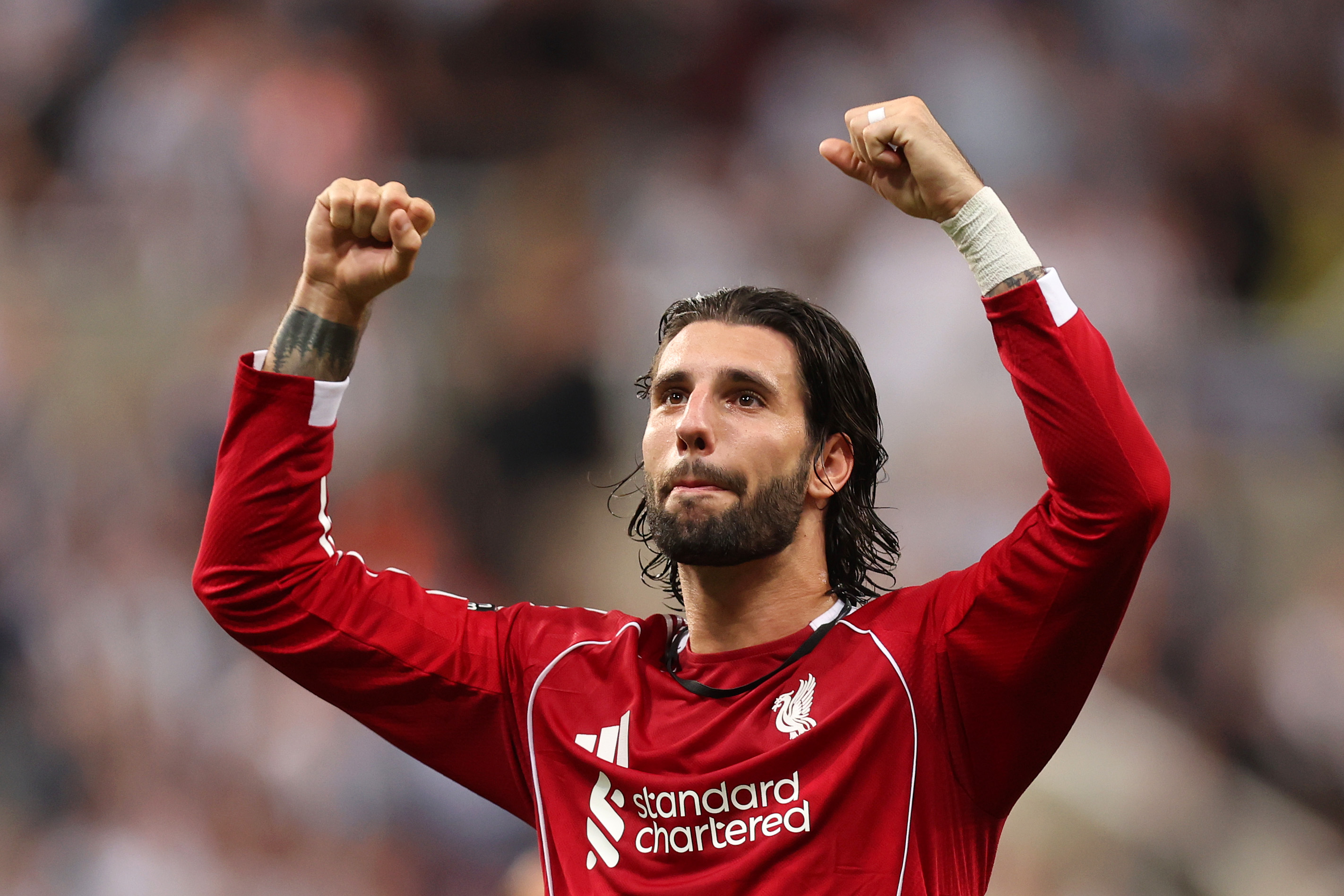 Dominik Szoboszlai put in a brilliant performance at right-back in Liverpool's win over Newcastle
