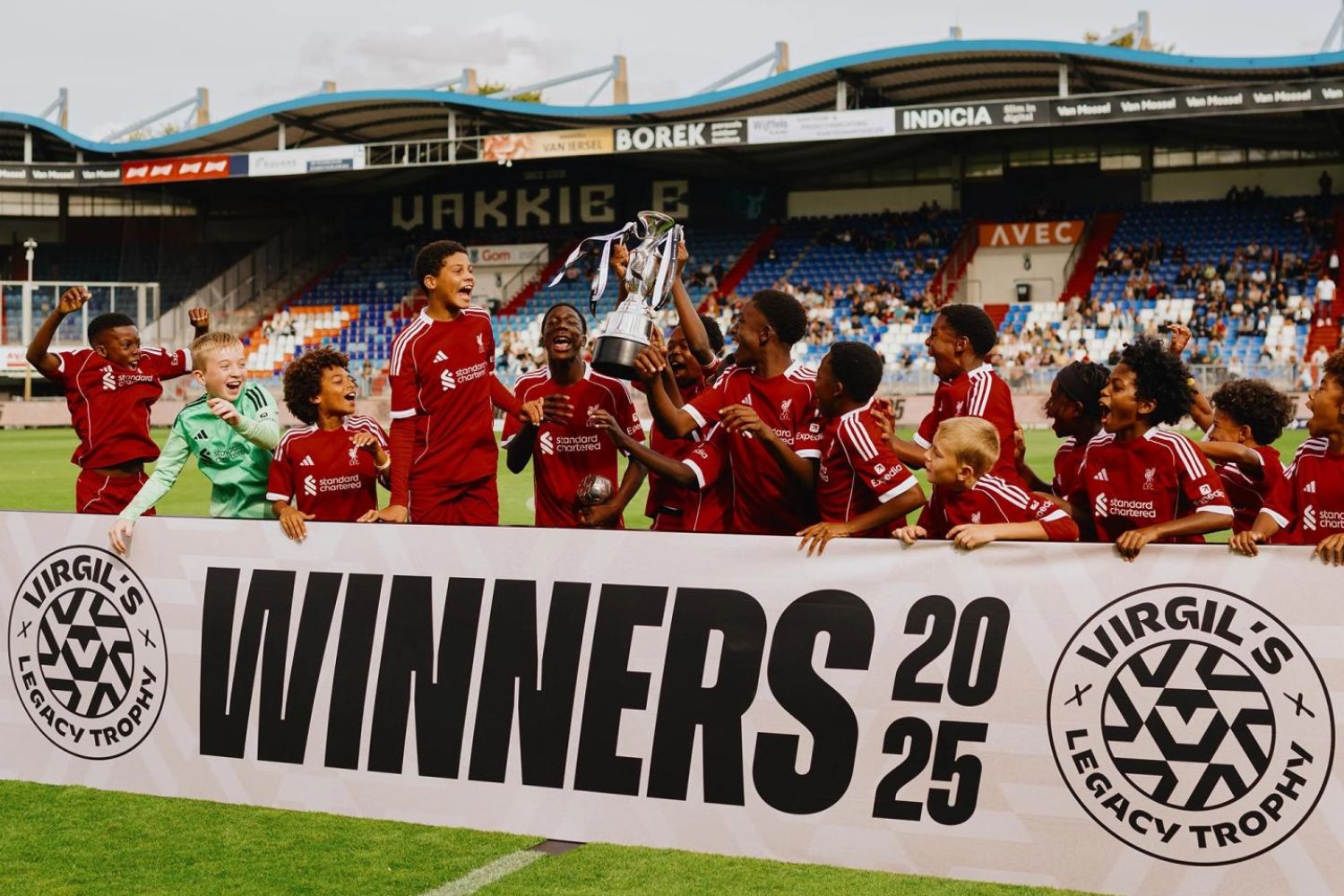 Liverpool U13 win Virgil's Legacy Trophy