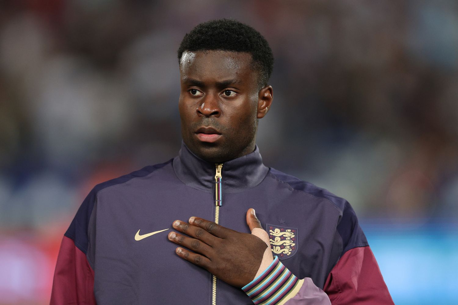 Marc Guehi on England duty