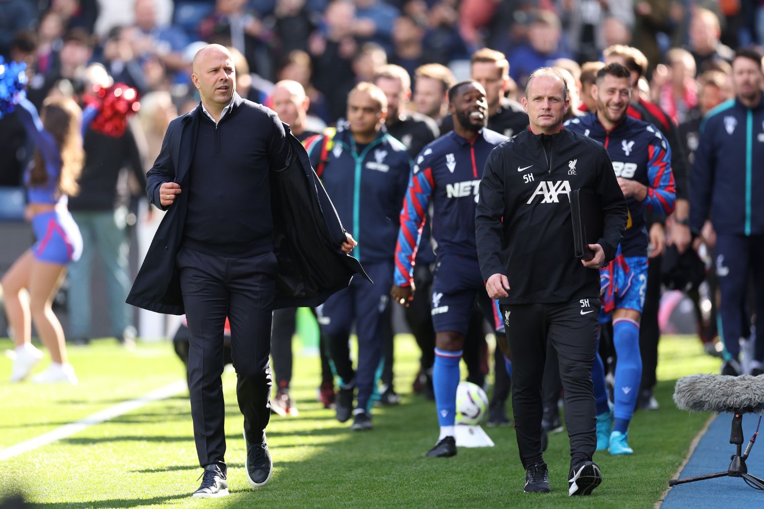 Arne Slot at Selhurst Park