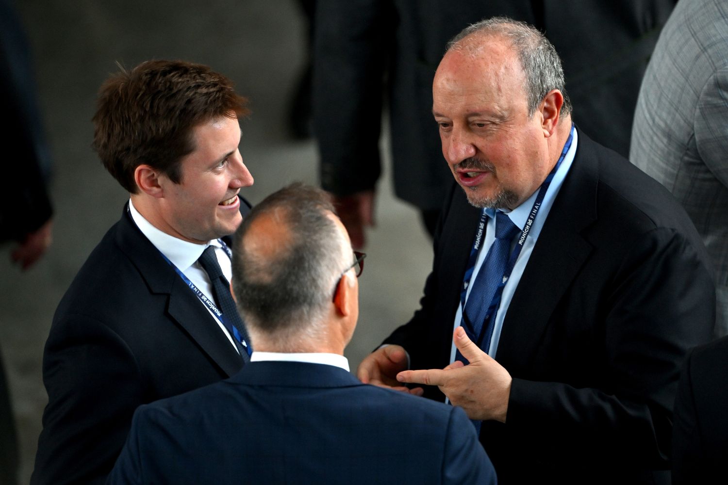 Rafa Benitez speaks at UEFA event
