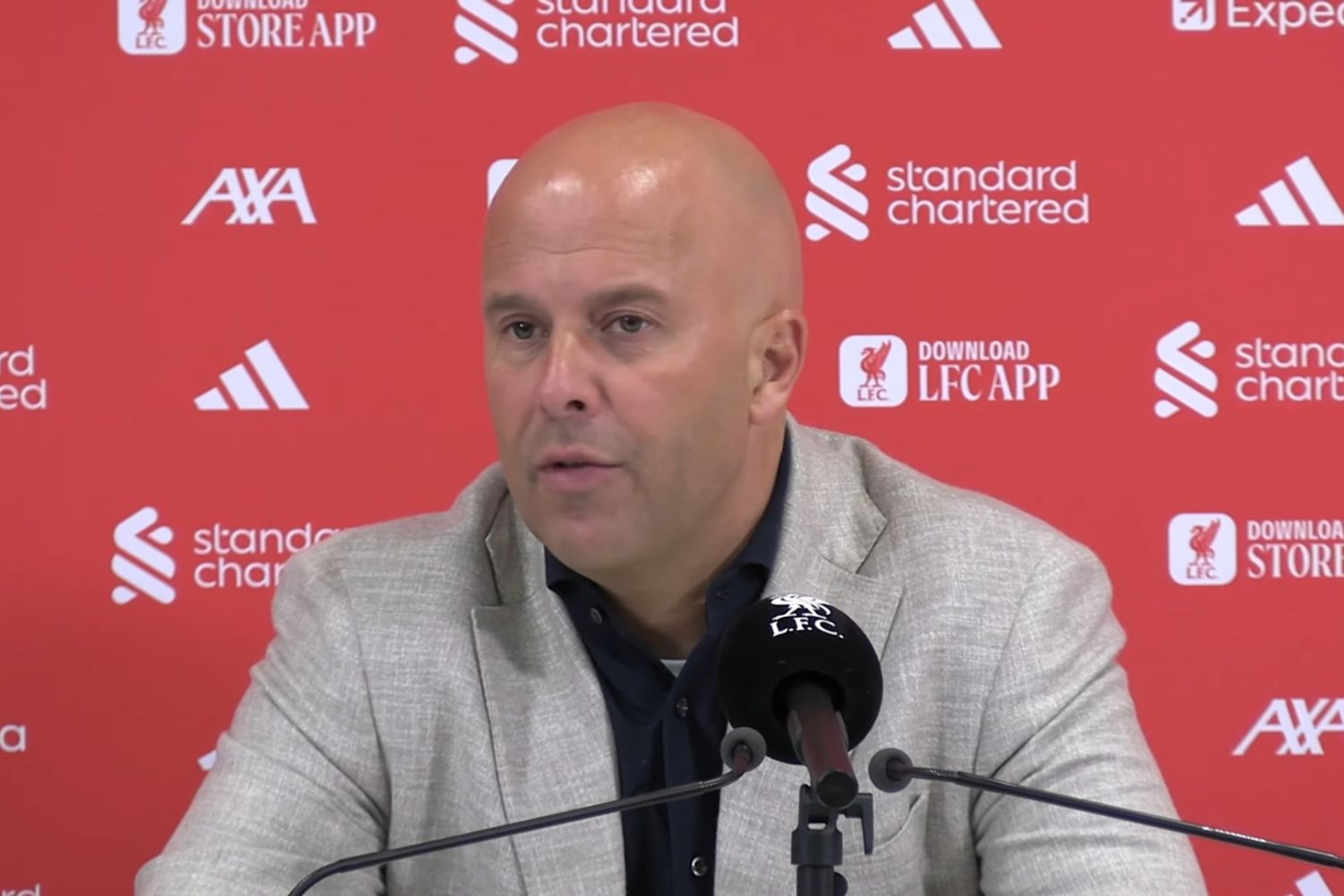 Arne Slot speaks after beating Southampton