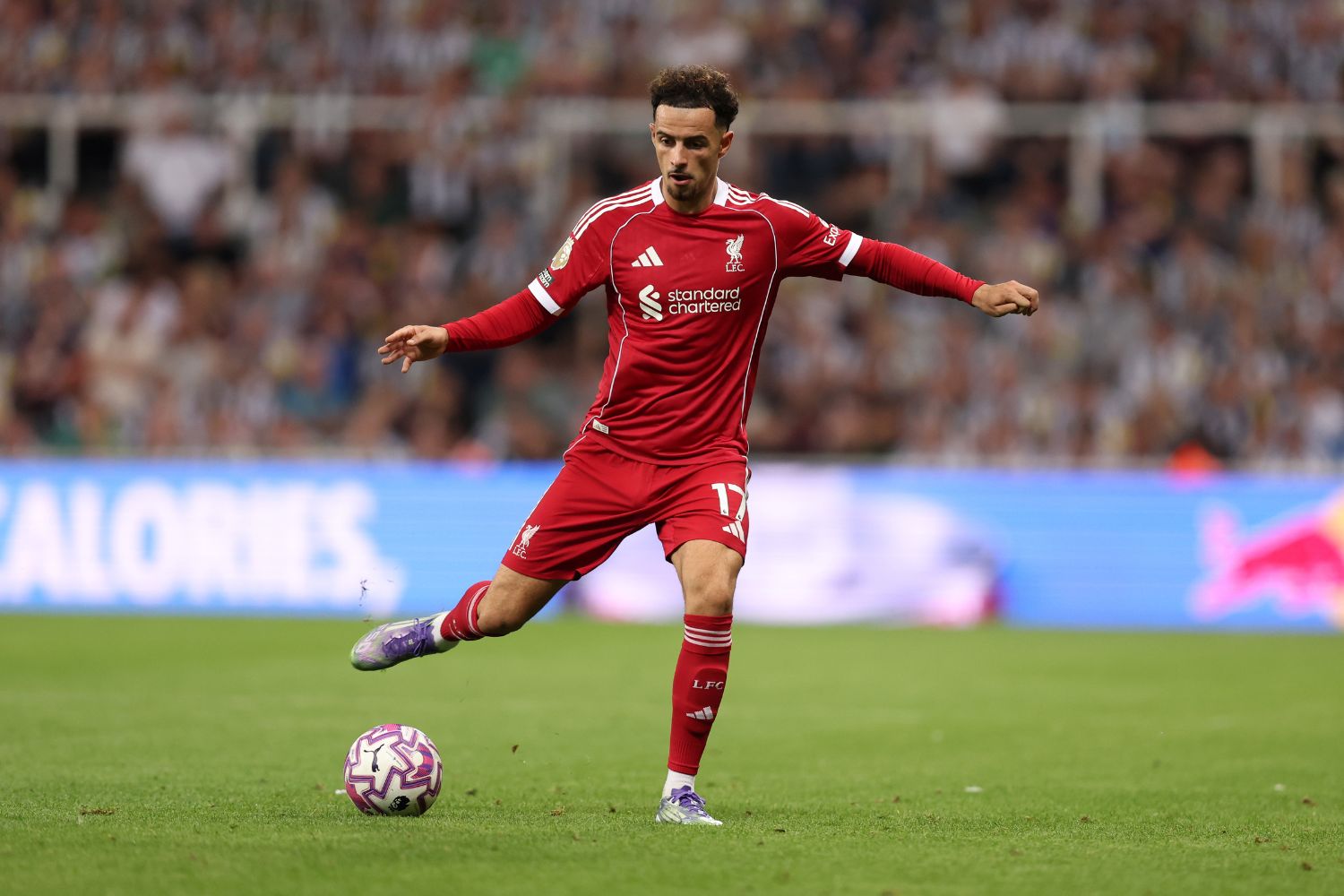 Curtis Jones in action for Liverpool