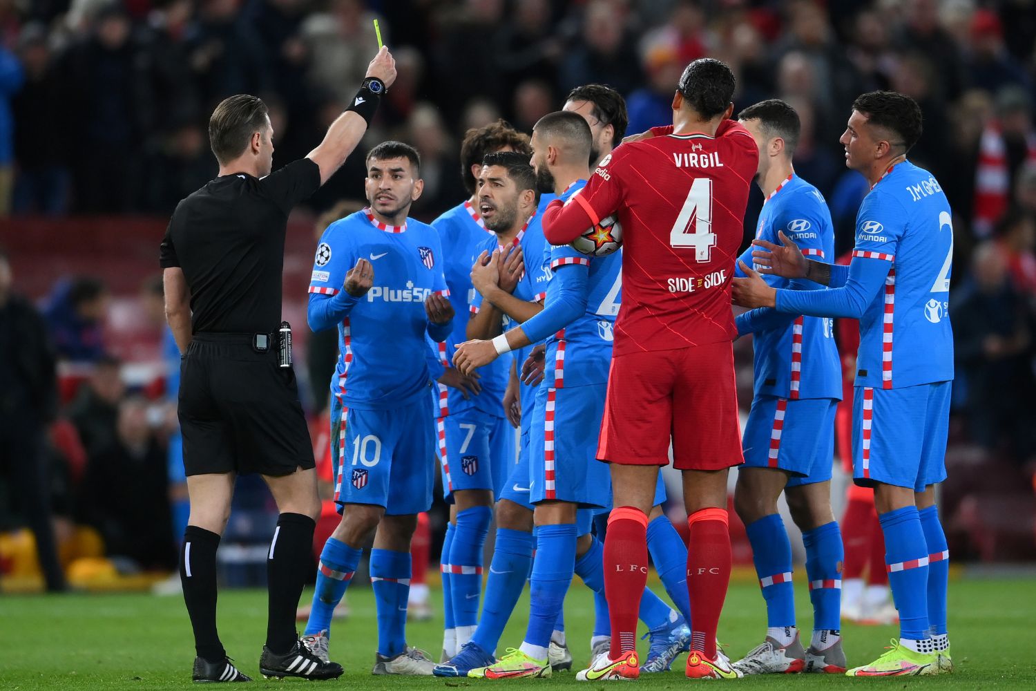 Liverpool's last meeting with Atletico Madrid