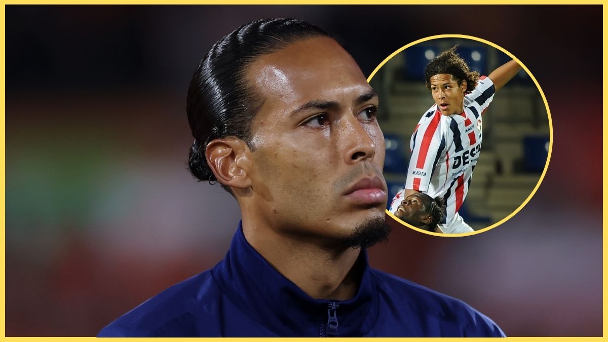 Virgil van Dijk honoured by Willem II
