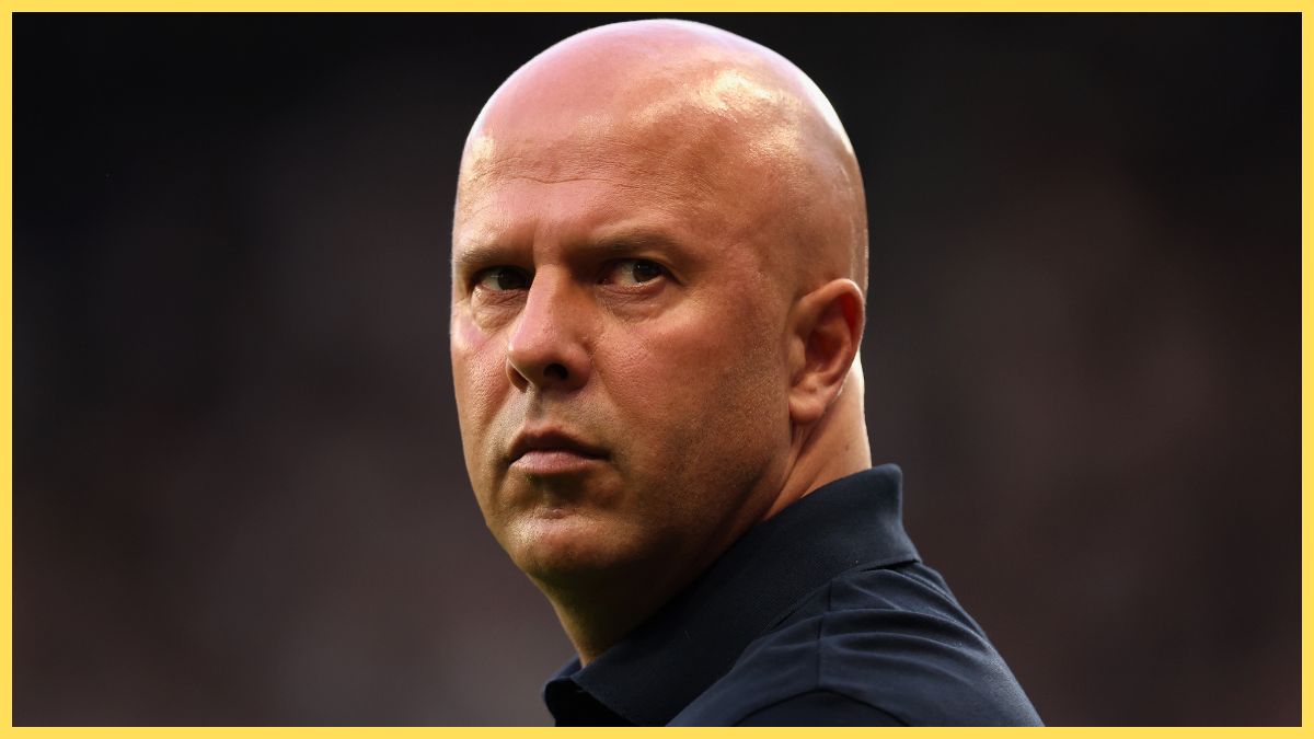 Arne Slot in charge of Liverpool