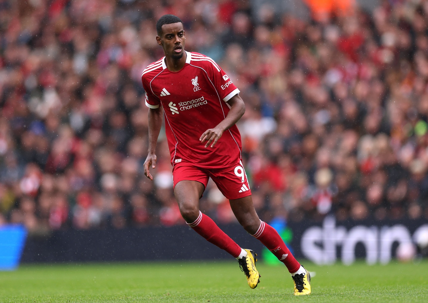 Alexander Isak makes his second start for Liverpool in their Carabao Cup clash against Southampton