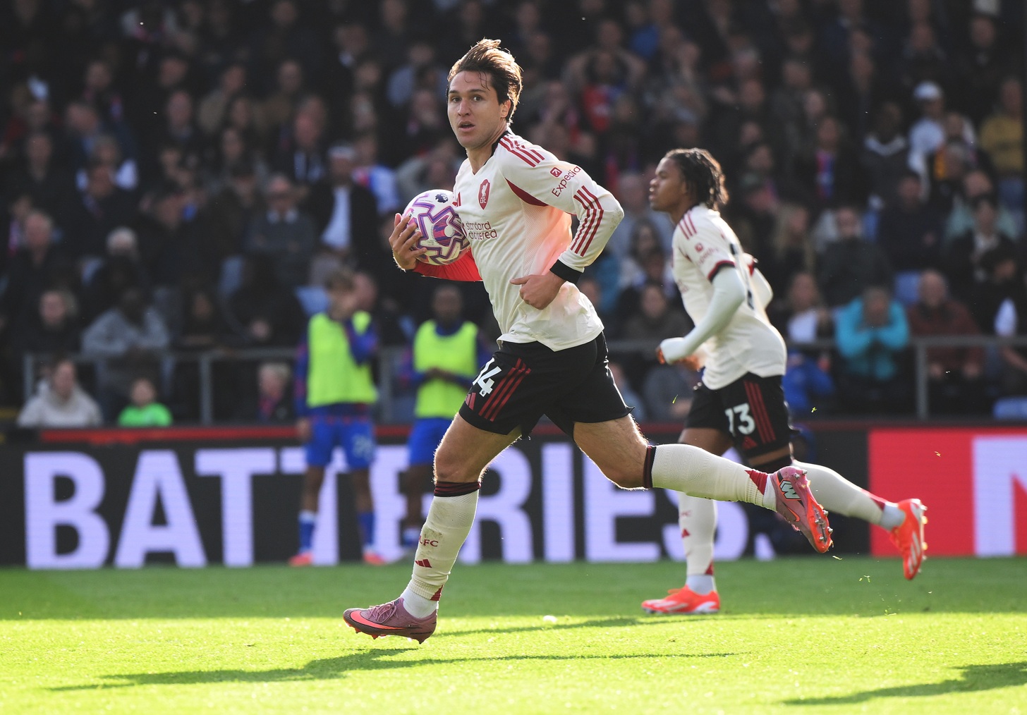 Federico Chiesa's equaliser against Crystal Palace was subjected to a lengthy VAR review
