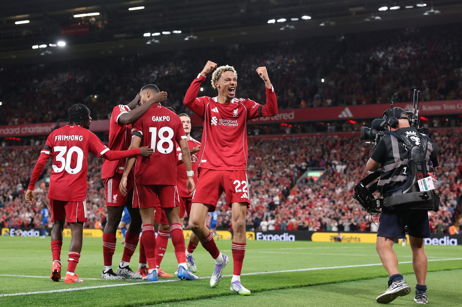 Liverpool have scored the most goals of anyone in the Premier League so far this season