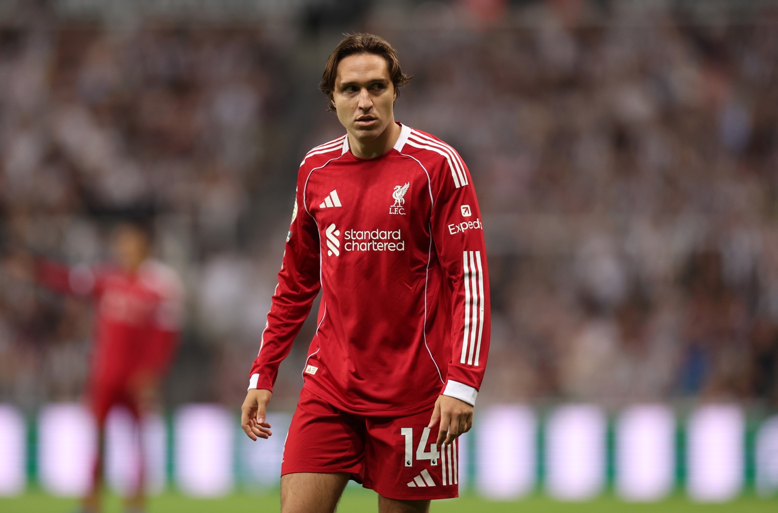 Federico Chiesa has been omitted from Liverpool's Champions League squad