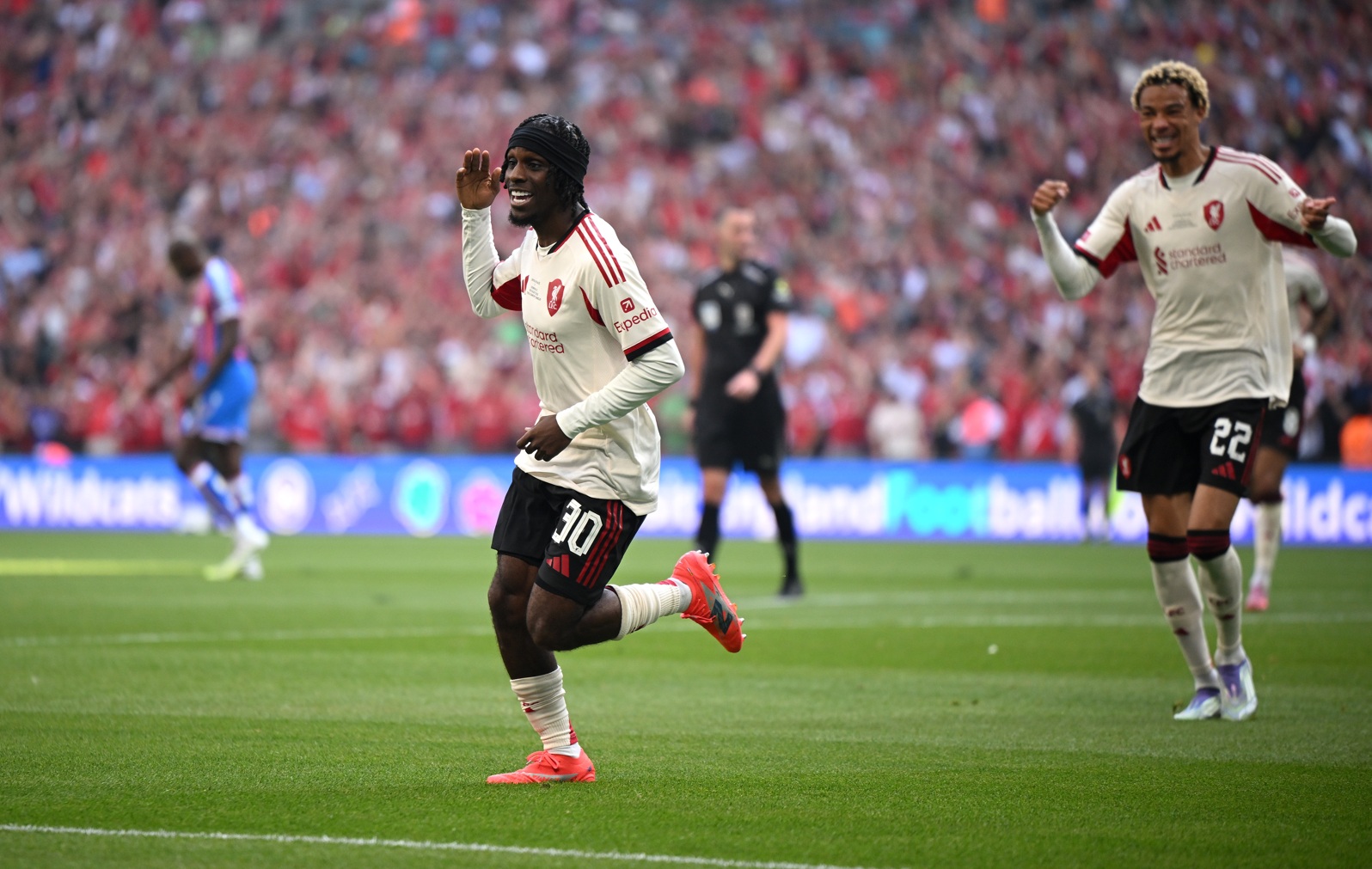 Hugo Ekitike has claimed that Jeremie Frimpong is the fastest player in world football