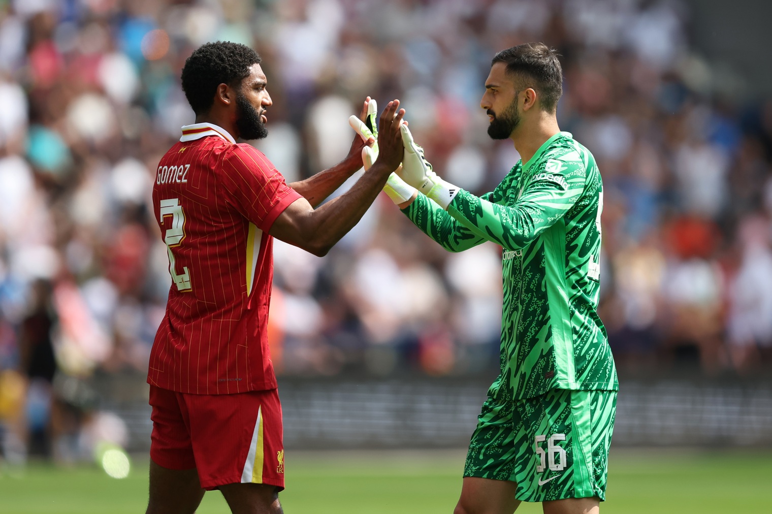 Joe Gomez and Giorgi Mamardashvili start for Liverpool in their Carabao Cup tie against Southampton