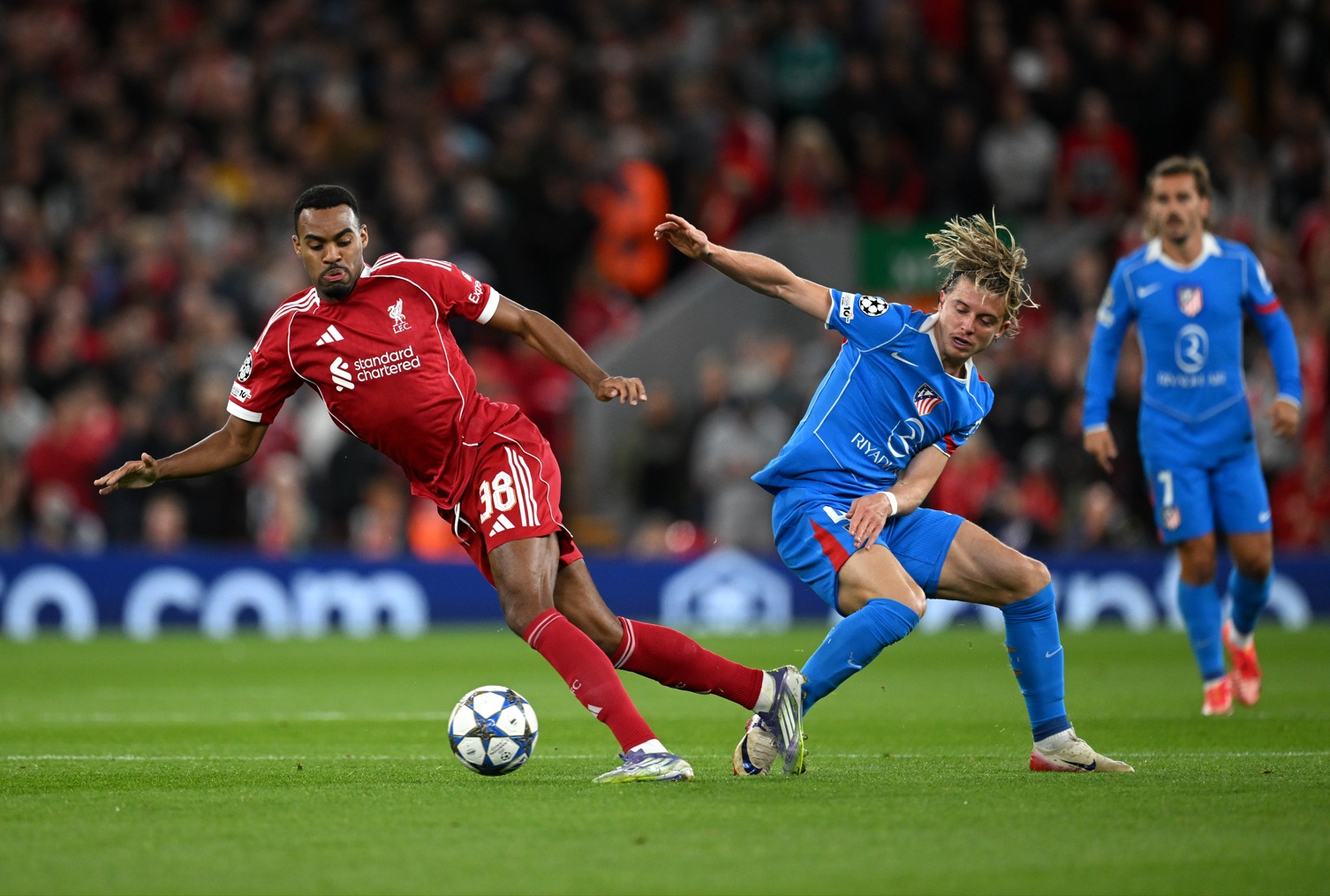 Ryan Gravenberch was praised for his performance in Liverpool's win over Atletico Madrid