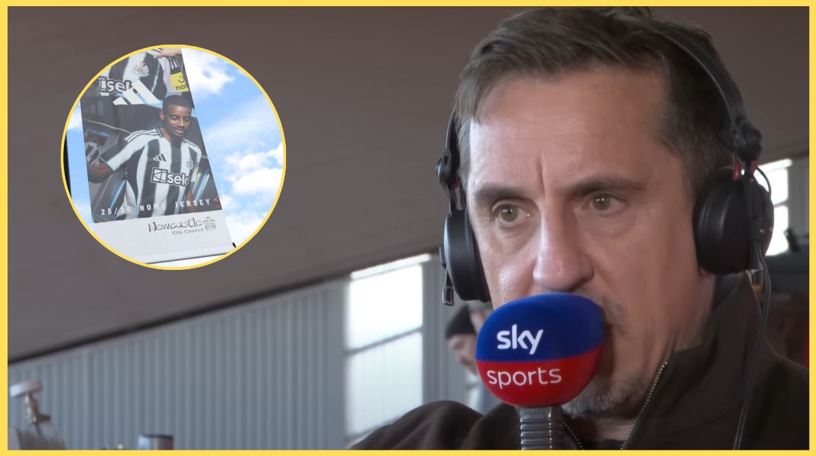 Gary Neville has been singing Alexander Isak's praises after Liverpool agreed a deal for the striker