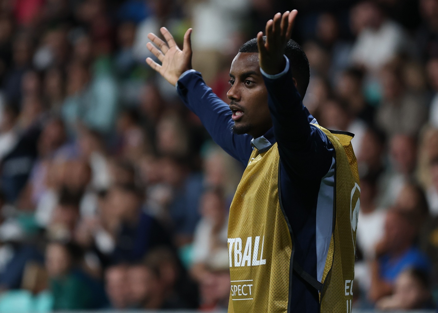 Alexander Isak was left out of the Liverpool squad for their visit to Burnley