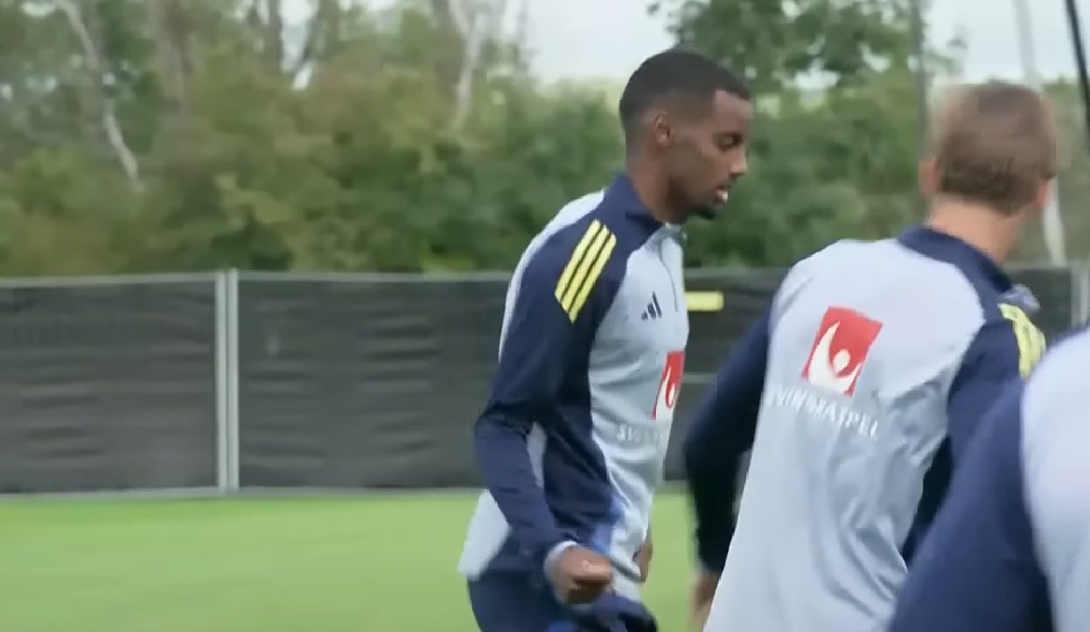 Alexander Isak is likely to be on the bench for Liverpool's next game against Burnley