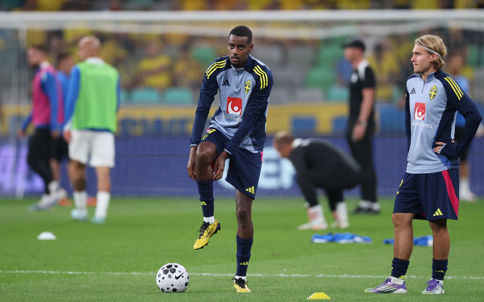 Alexander Isak could feature for Sweden in their World Cup qualifier against Kosovo