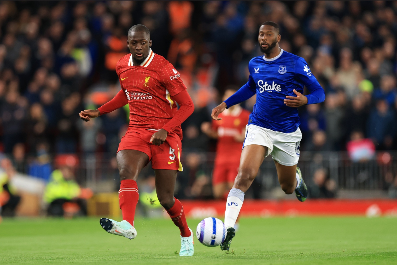 Liverpool shaded the previous Anfield derby 1-0 in April